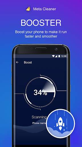 Meta Cleaner - Clean & Booster - Image screenshot of android app