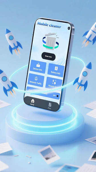 Mobile cleaner - Image screenshot of android app