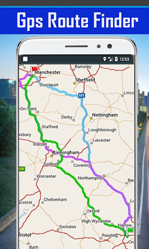 GPS Maps, Route Finder - Navigation, Directions - Image screenshot of android app