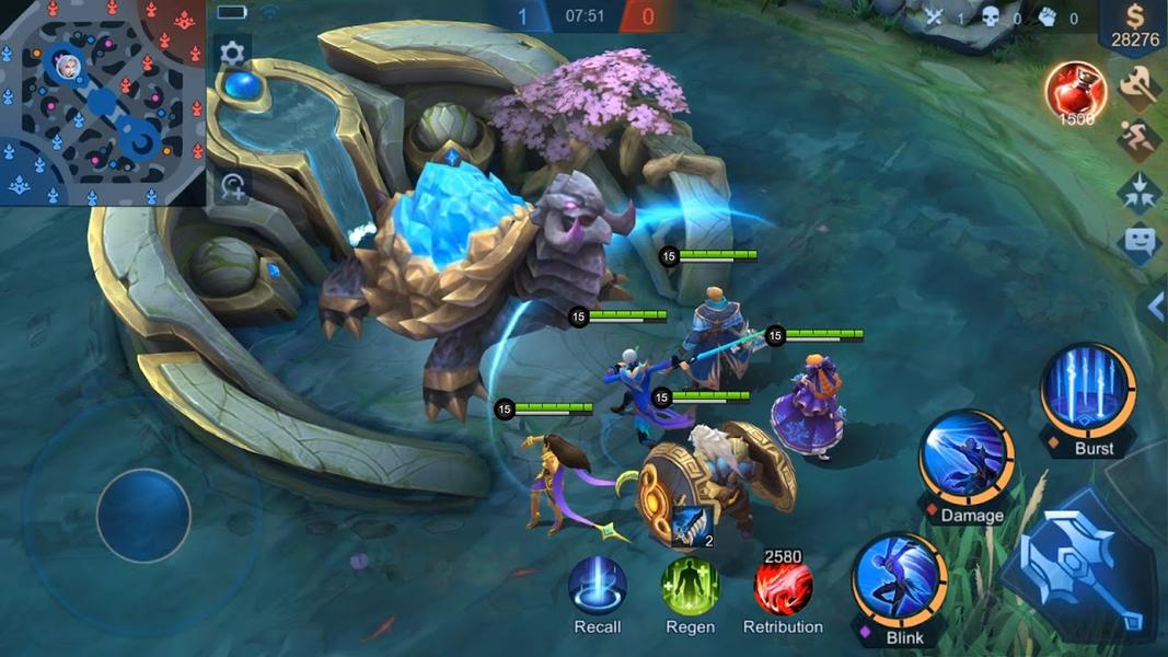Mobile Legends: Bang Bang - Gameplay image of android game