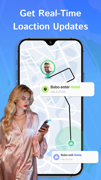 Mobile Phone Positioning - عکس برنامه موبایلی اندروید