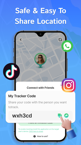 Mobile Phone Positioning - عکس برنامه موبایلی اندروید