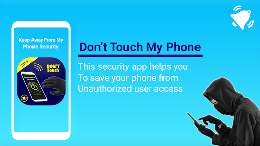Don’t Touch My Phone: Anti-theft & Mobile Security - Image screenshot of android app
