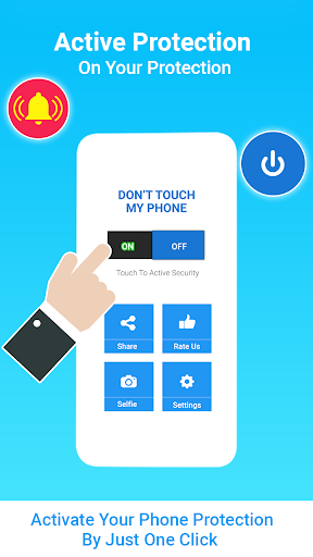 Don’t Touch My Phone: Anti-theft & Mobile Security - عکس برنامه موبایلی اندروید