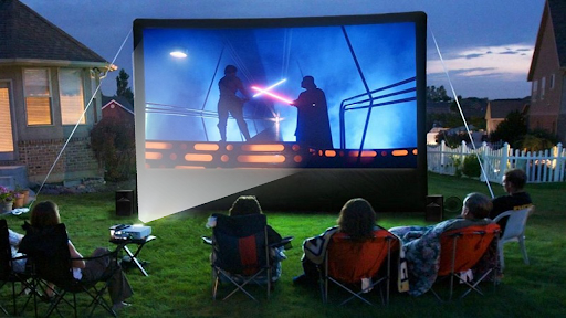Mobile Projector Big Screen Video Player - Image screenshot of android app