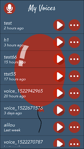Helium Voice Changer - عکس برنامه موبایلی اندروید