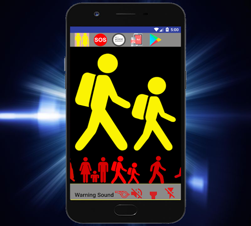 SOS Flashlight (Morse Code Alarm Light & Sound) - عکس برنامه موبایلی اندروید