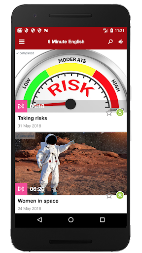 6 Minute English | 6mins - Image screenshot of android app
