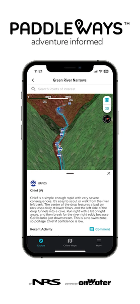 Paddle Ways - Lets Go Paddling - Image screenshot of android app