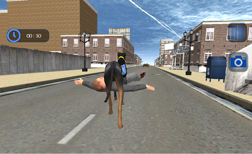 police dog criminal chase - Gameplay image of android game