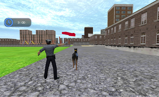 police dog criminal chase - عکس بازی موبایلی اندروید