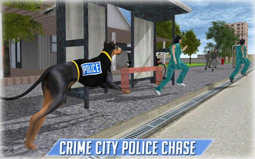 police dog criminal chase - عکس بازی موبایلی اندروید