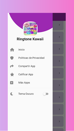 kawaii ringtones - Image screenshot of android app