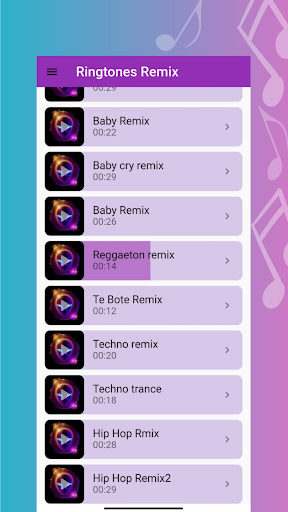 Remix ringtones - Image screenshot of android app