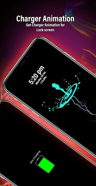 Battery Charging Animation ۳D - عکس برنامه موبایلی اندروید