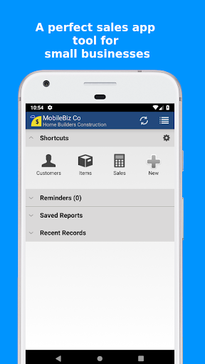 Mobilebiz Co: Invoice Maker - عکس برنامه موبایلی اندروید