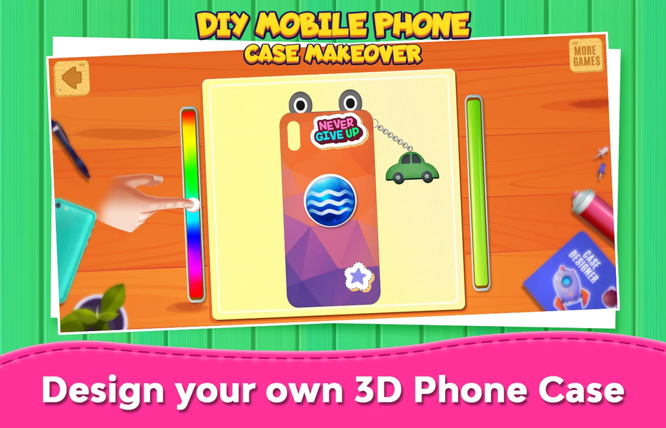 DIY Mobile Phone Case Makeover - Gameplay image of android game