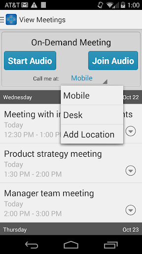 Mobile Conference Connect - Image screenshot of android app