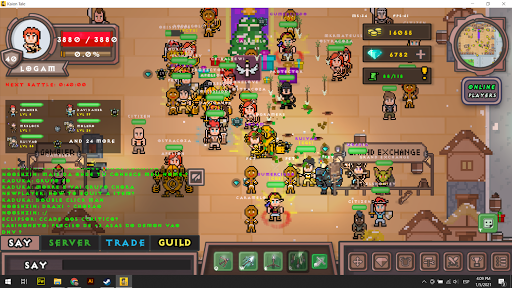 Pixel Knights Online 2D MMORPG MMO RPG::Appstore for Android