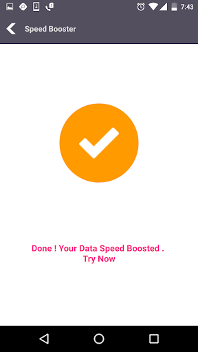 4G&VoLTE Speed check & booster - Image screenshot of android app