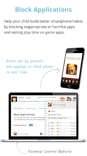 MobileFence - Parental Control - Image screenshot of android app