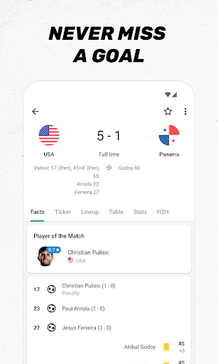 FotMob - Soccer Live Scores - عکس برنامه موبایلی اندروید