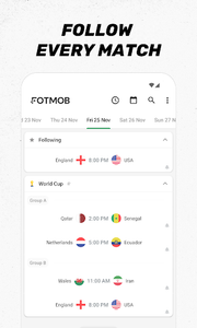 FotMob - Soccer Live Scores - Image screenshot of android app