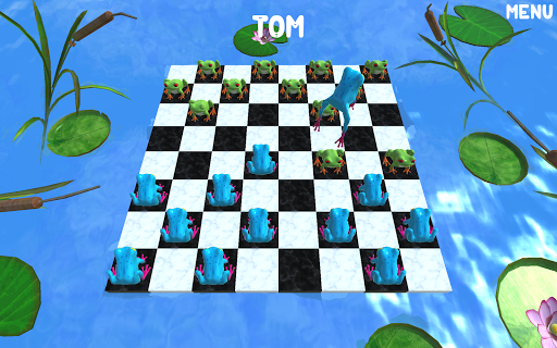 Frog Checkers - عکس بازی موبایلی اندروید