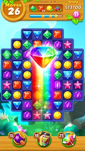 Jewels Track - Match 3 Puzzle - Gameplay image of android game
