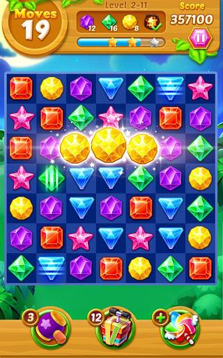 Jewels Track - Match 3 Puzzle - Gameplay image of android game