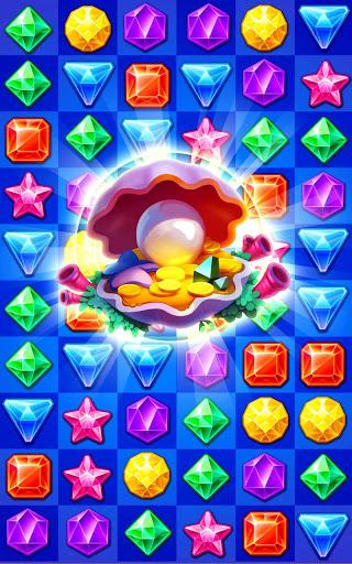 Jewels Track - Match 3 Puzzle - Gameplay image of android game