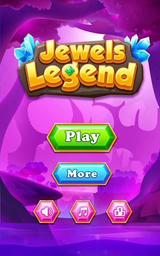 Jewels Track - Match 3 Puzzle - Gameplay image of android game