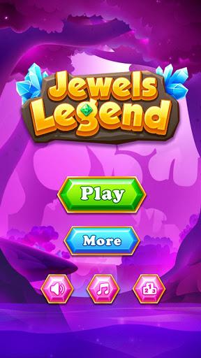 Jewels Track - Match 3 Puzzle - Gameplay image of android game