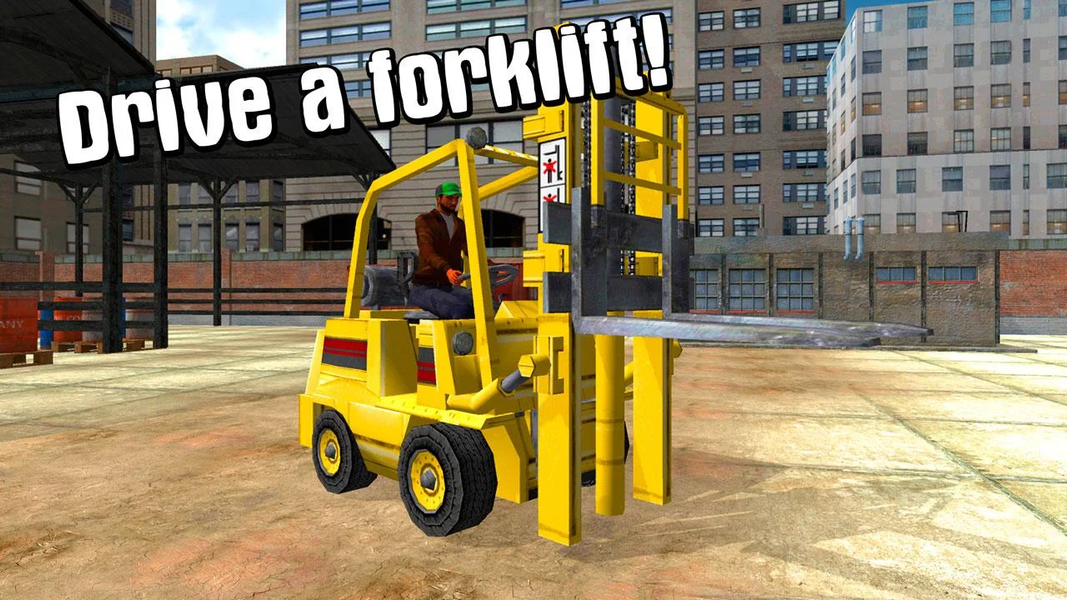 Heavy Forklift Simulator 3D - عکس بازی موبایلی اندروید
