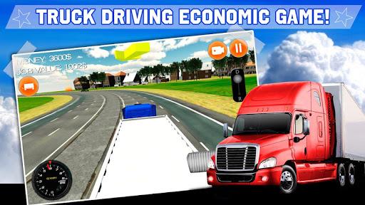 American Truck Simulator 3D - Gameplay image of android game