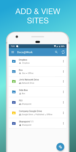 Ivanti Docs@Work - Image screenshot of android app