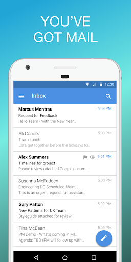 Ivanti Email+ - Image screenshot of android app