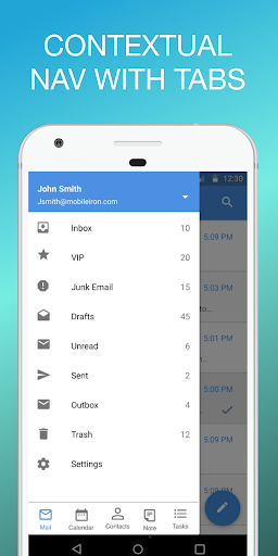 Ivanti Email+ - عکس برنامه موبایلی اندروید
