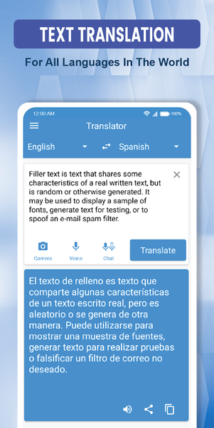 AI Translate- Voice Translator - عکس برنامه موبایلی اندروید