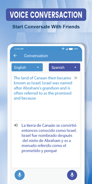 AI Translate- Voice Translator - عکس برنامه موبایلی اندروید