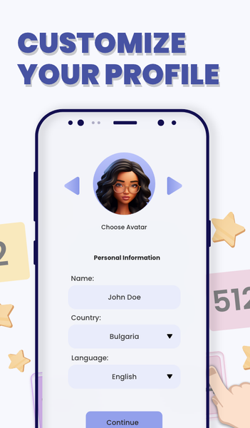 2048 Merge: Puzzle Challenge - Gameplay image of android game
