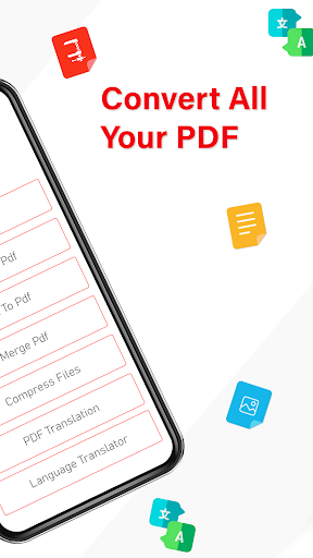 All PDF Converter: Translator - عکس برنامه موبایلی اندروید