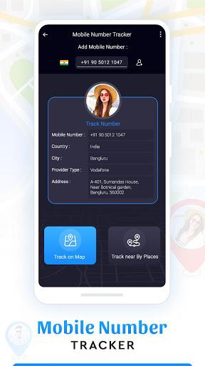 Mobile Number Locator Tracker - عکس برنامه موبایلی اندروید