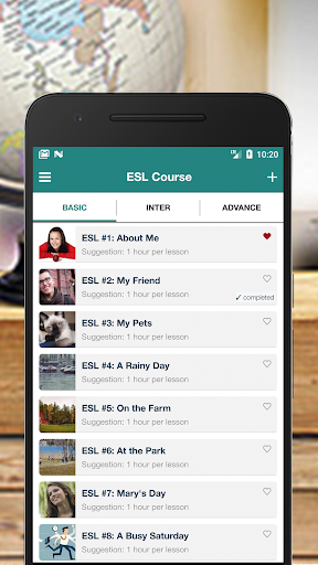 English Basic - ESL Course - Image screenshot of android app