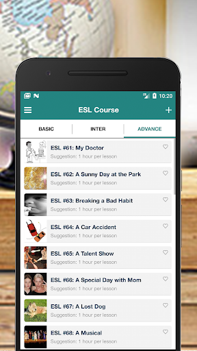 English Basic - ESL Course - Image screenshot of android app
