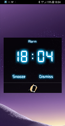 Alarm Clock Neon - Image screenshot of android app