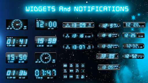 Alarm Clock Neon - Image screenshot of android app