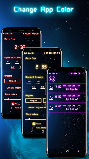 Digital Alarm Clock - Image screenshot of android app