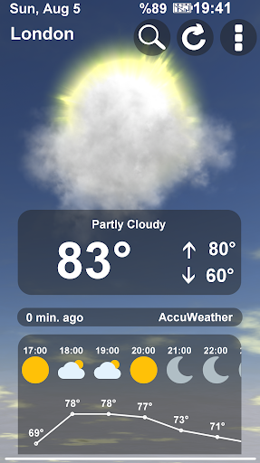 Live Weather Animated - Image screenshot of android app