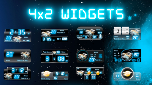 Weather Neon - عکس برنامه موبایلی اندروید